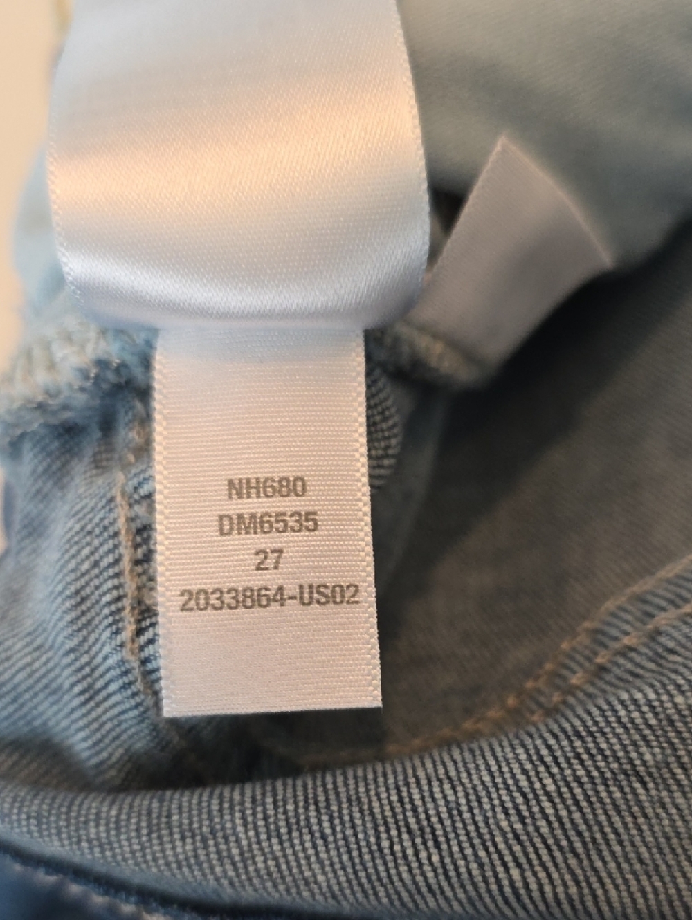 Madewell Blue Denim High-Rise Cali Demi-Boot Flare Raw Hem Jeans Womens 27 Ankle - Picture 11 of 12